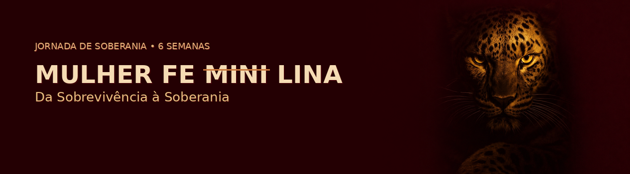 Mulher Fe mini lina - Jornada de Soberania